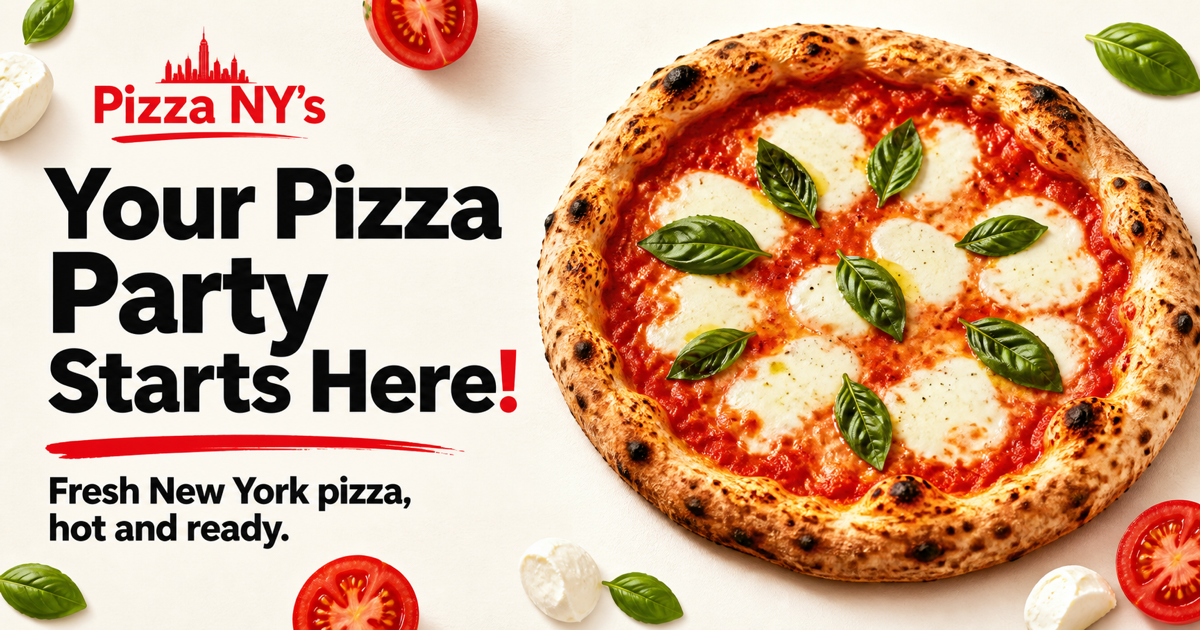 Pizza NY’s website preview